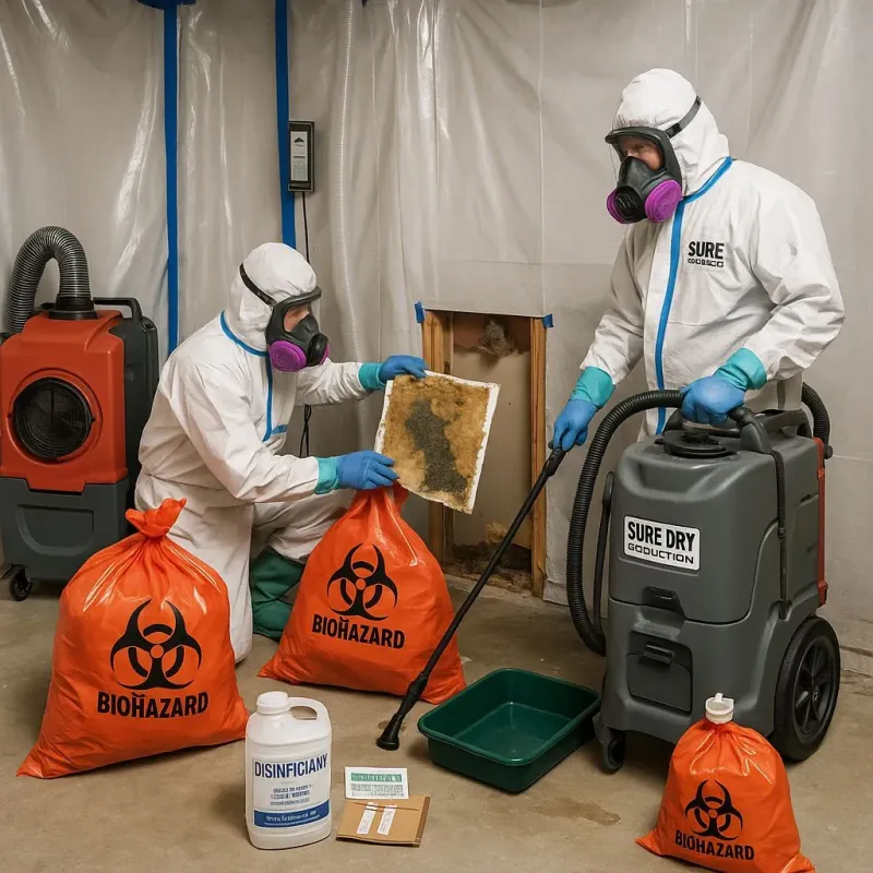Contaminated Water Handling Protocols process in Alamo Heights, TX