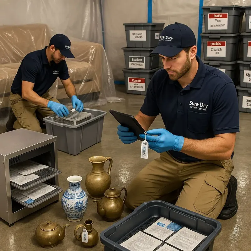 Content Protection and Restoration process in Alamo Heights, TX