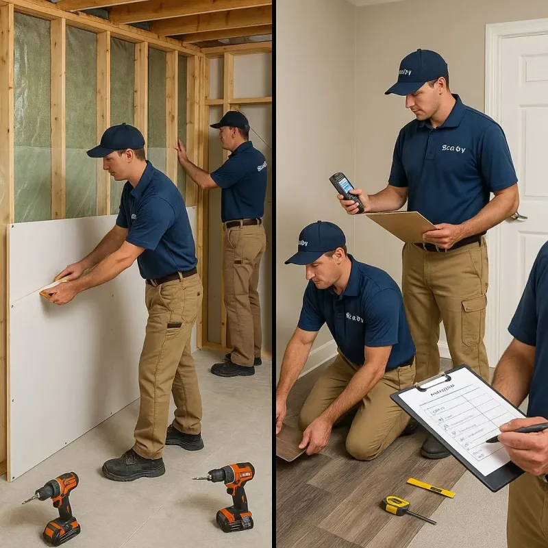 Repairs and Reconstruction process in Alamo Heights, TX