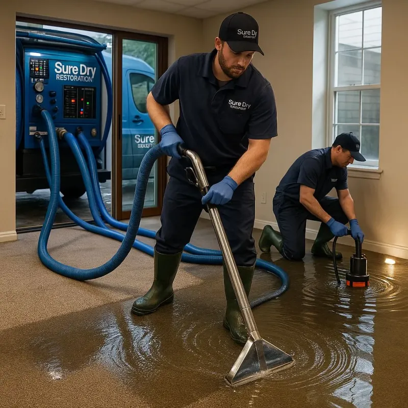 Water Extraction and Removal process in Alamo Heights, TX